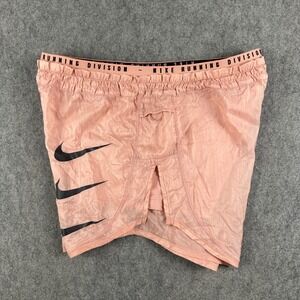 Nike Women's Tempo‎ LUX Run Division 2in1 Packable Running Shorts Swoosh Small